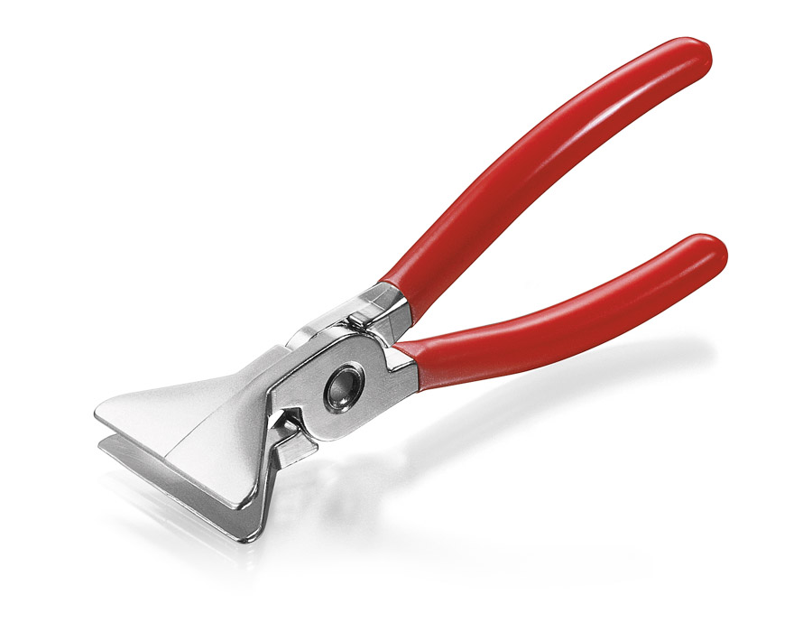 Tang om slangen vast te houden